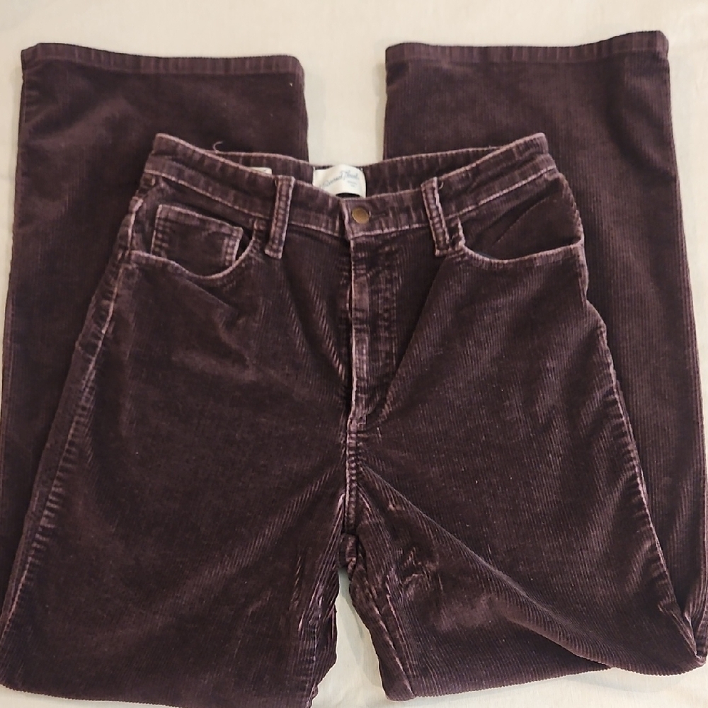 Universal Thread Women's Corduroy Jeans in Dark Chocolate BROWN